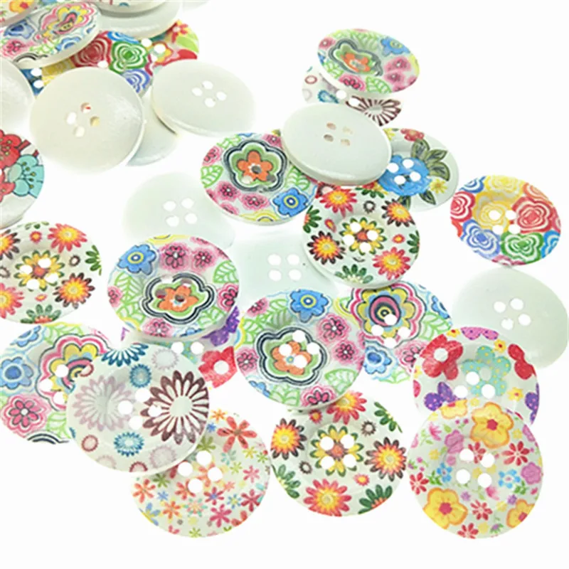 5 шт. разноцветные Круглые аксессуары для рукоделия скрапбукинга|Пуговицы| |