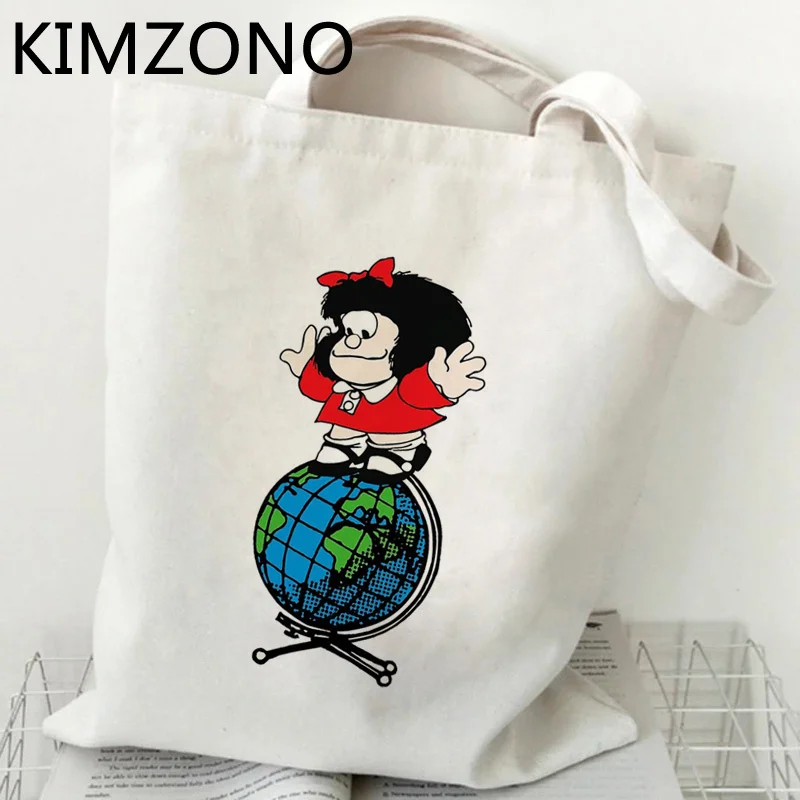 

Сумка для покупок Mafalda, сумка из переработанной ткани, эко-сумка для продуктов