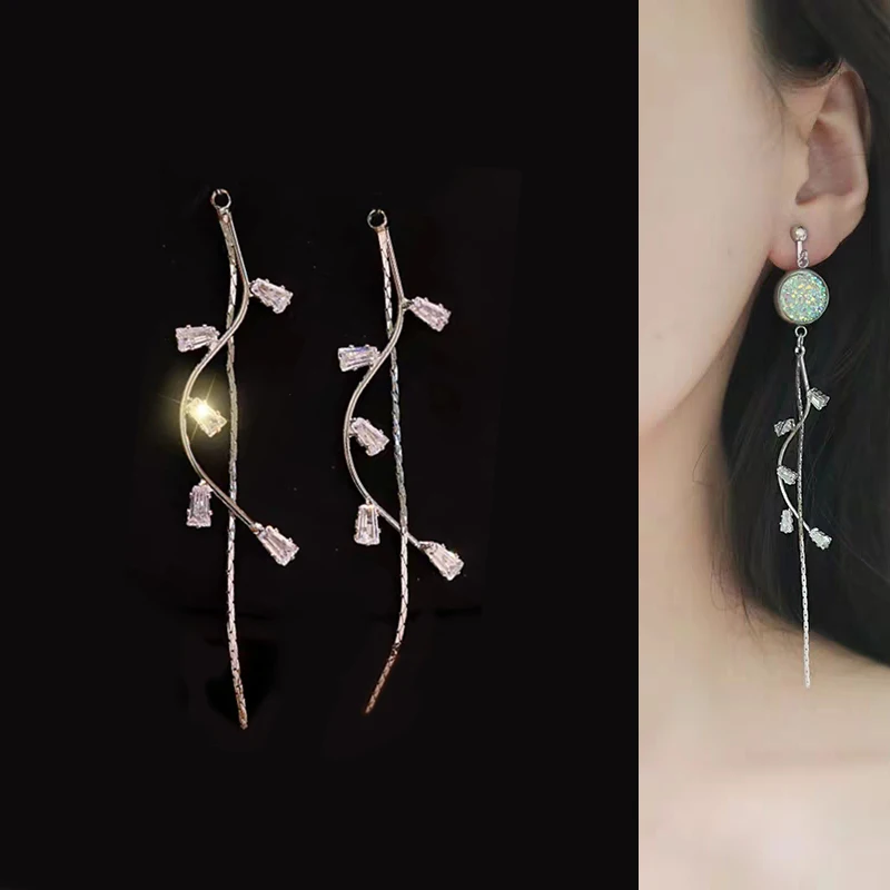 2019New 60 шт. S Стразы с пряжкой и бахромой Большие размеры/подвеска для серьги