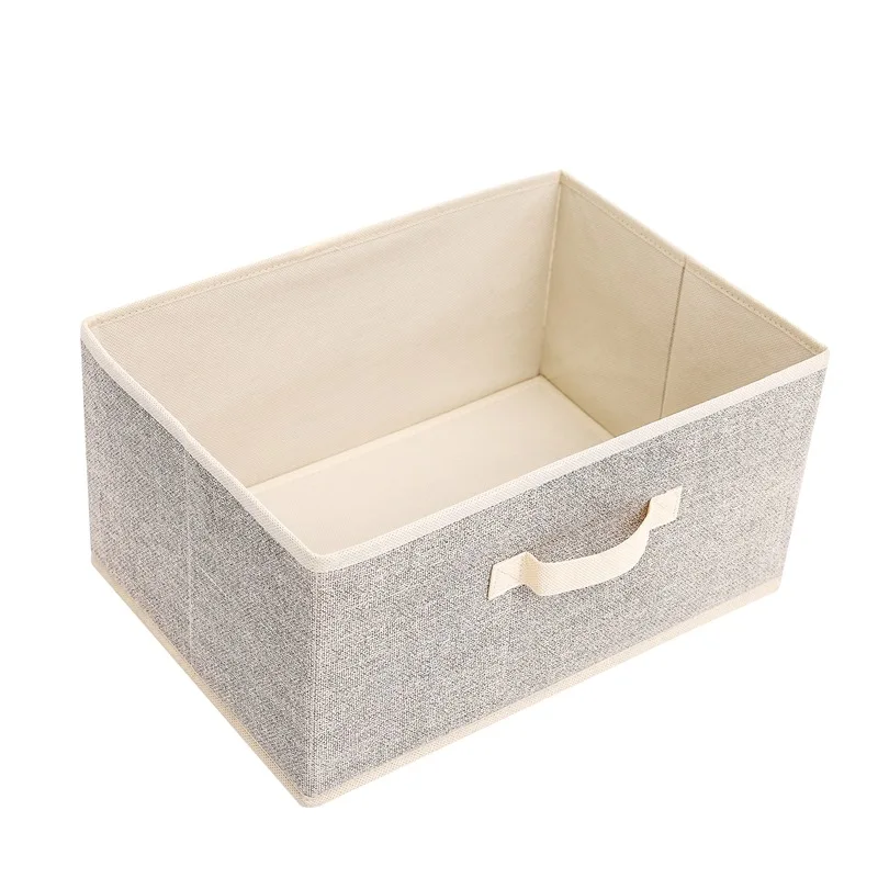 

New Non-woven fabric Cube Folding Storage Box Clothes Storage Bins For Toys Organizers Baskets for Nursery Office Closet Shelf