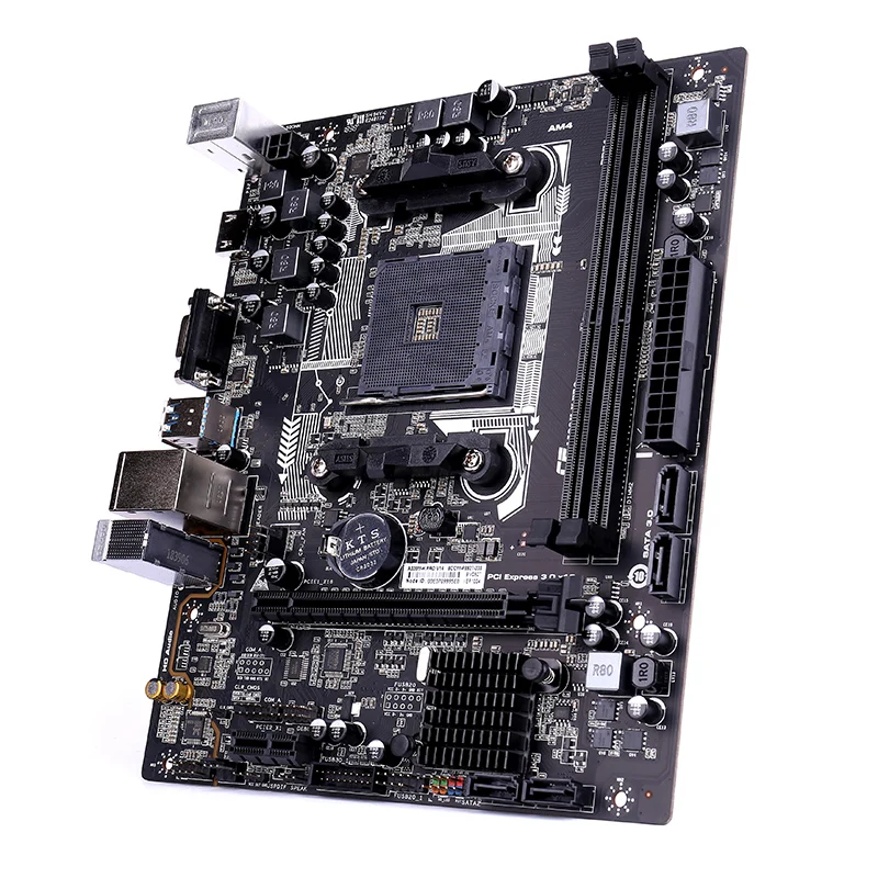 Красочные материнская плата AM4 DDR4 A320M-K PRO V14