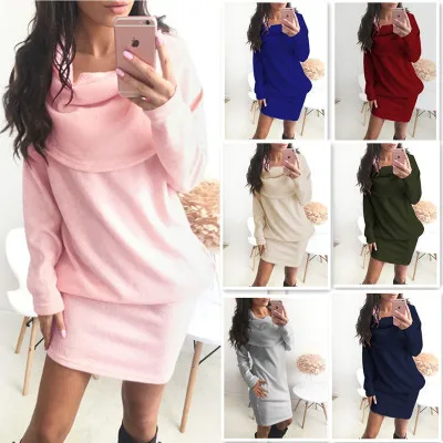 Женское облегающее платье с длинным рукавом 10 цветов|sexy bodycon dress|bodycon dresssweater dress |