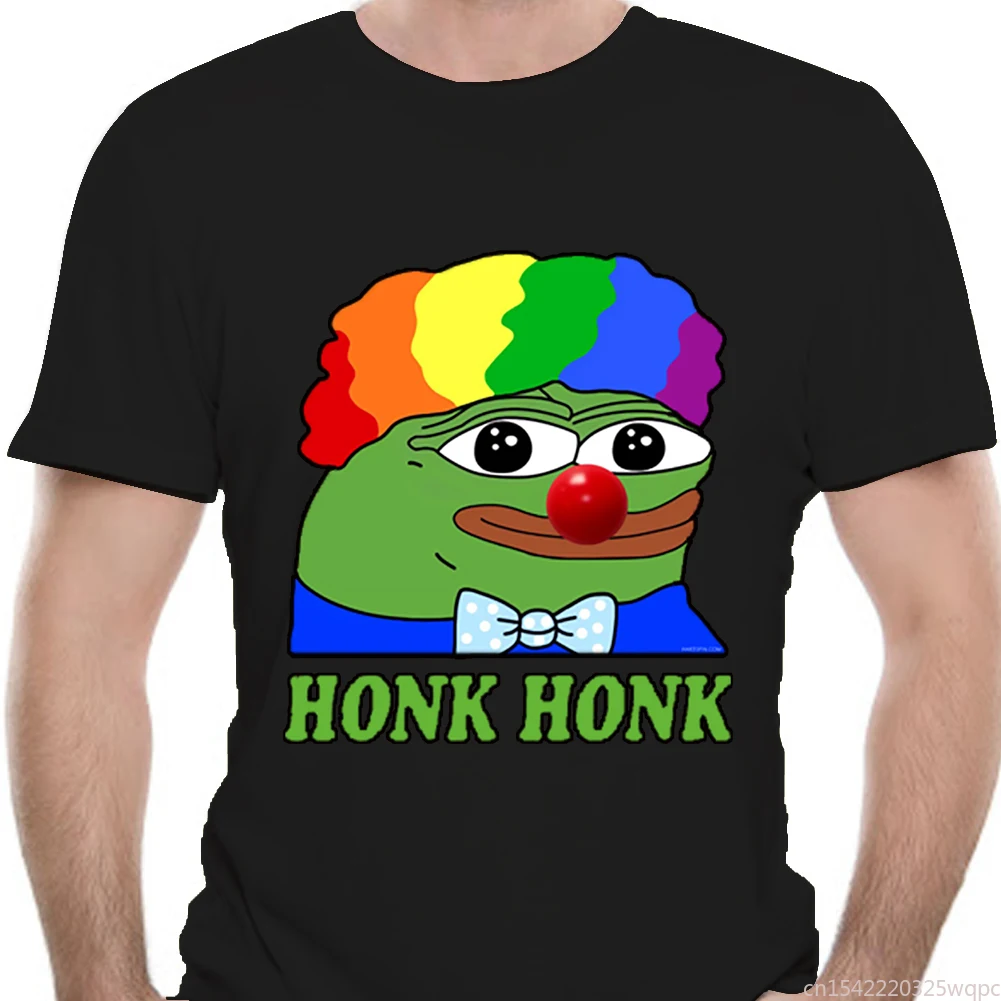 

Hot Item Clown Pepe Honk Honk Honkler Meme T Shirt Men Men T Shirt