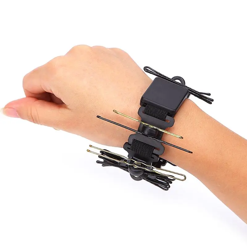 Новый портативный парикмахерский салон Магнитная повязка на запястье заколки