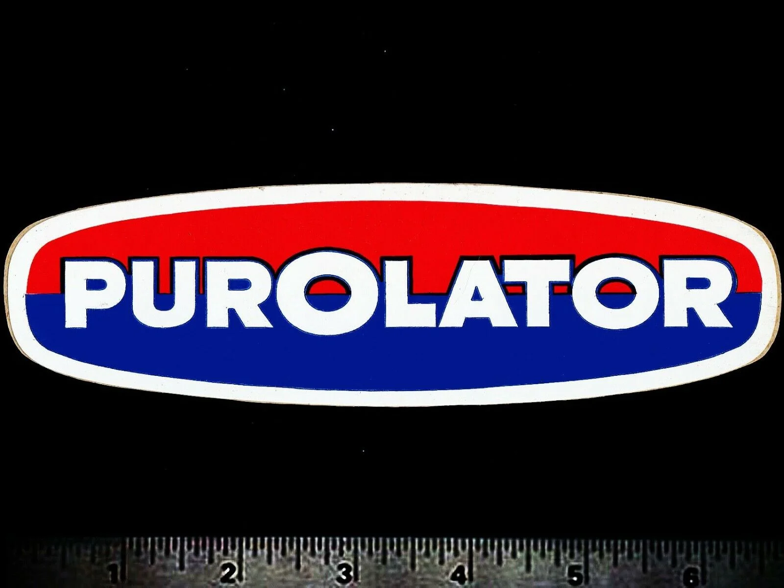 

For x2 PUROLATOR - Original Vintage 1960's 70's Racing Decal/Sticker