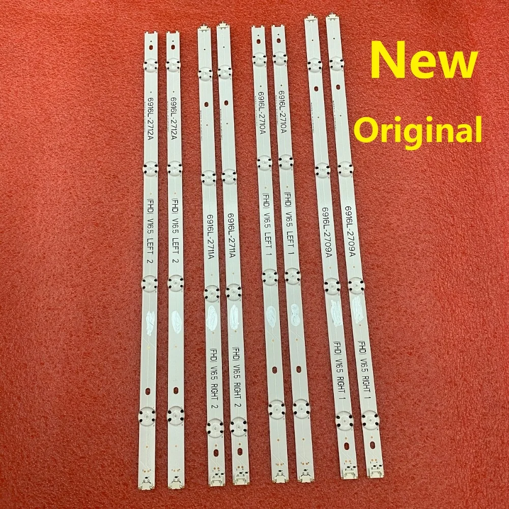 5 комплектов = 40 шт. светодиодный фонарь для LG 49LJ58300W 49UH603V 49UH620V 6916L 2705A 2706A 2707A 2708A 2709A