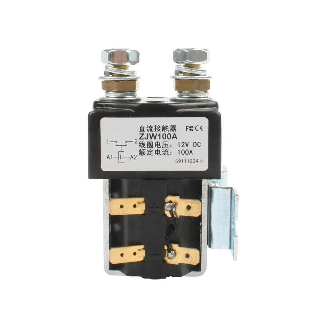 SW80 12V 24V 36V 48V 60V 72V 100A NO style DC контактор ZJW100A для мотора вилочного погрузчика электромобиль grab wehicle автомобильная лебедка