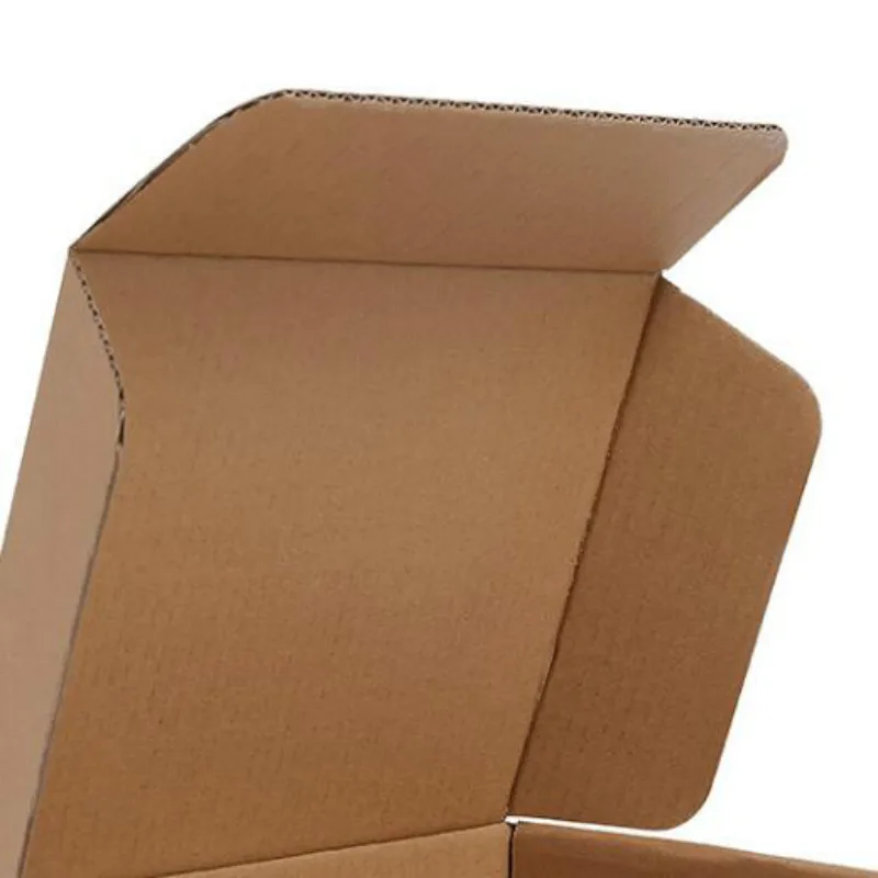 10 шт./лот Подарочная коробка из крафт-бумаги почтовая экспресс-доставка