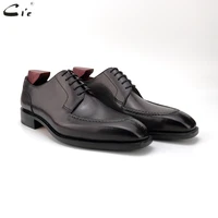cie goodyear welted formal social wedding derby handmade business full grain calf leather shoes for men breathable outsole d279