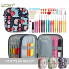 Спицы для вязания из мягкой алюминиевой пряжи, набор швейных инструментов, Эргономичный захват, домашние Швейные аксессуары