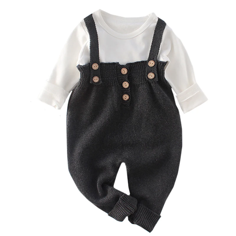 Комбинезон для новорожденных комбинезон маленьких мальчиков и девочек
