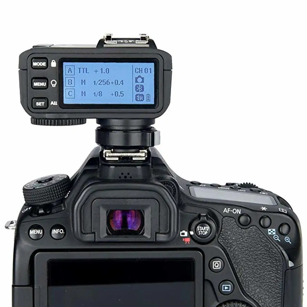 Беспроводной триггерный передатчик Godox X2T TTL 1/8000s HSS для Nikon Canon Sony Fujifilm Olympus Panasonic |