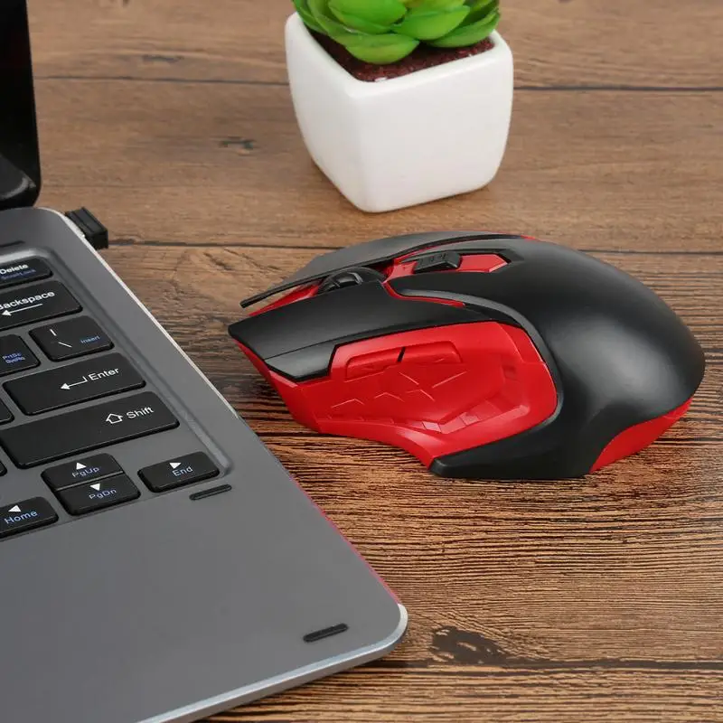 Беспроводная мышь 2 4 ГГц беспроводная с Usb-разъемом для любителей игр компьютера