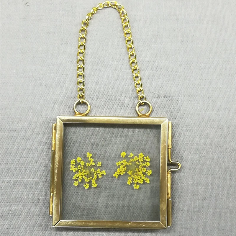 1x Hanging Vintage Shabby Chic Photo Frame Picture Metal Specimen Clip New | Дом и сад
