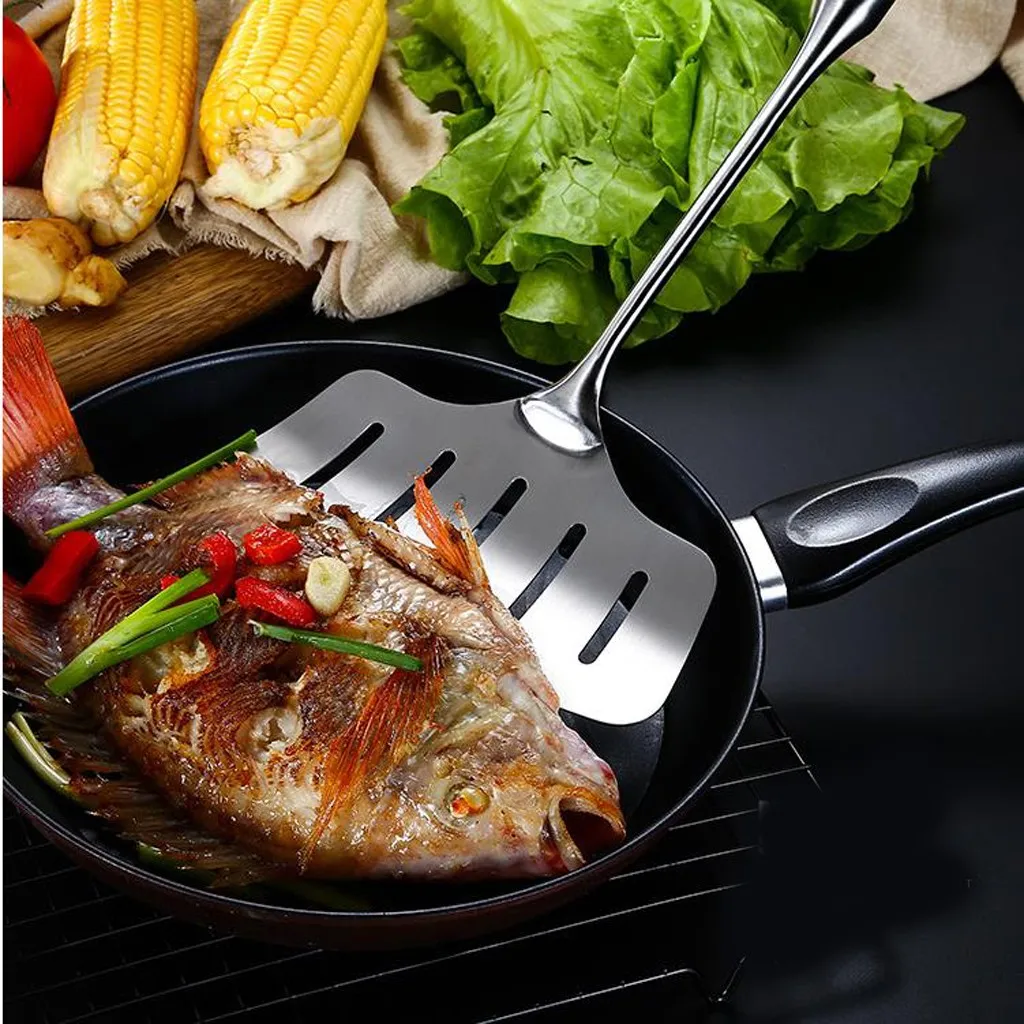 Stainless Steel Pastry Baking Tool Pizza Steak Spatula Shovel Kitchen Tools | Дом и сад
