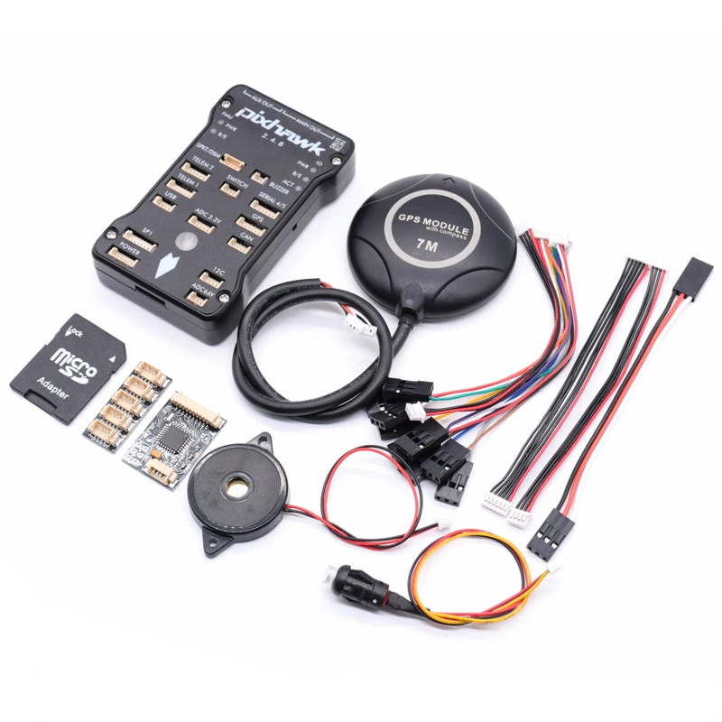 Pixhawk 2.4.8 PIX PX4 32-битный автопилот-контроллер полета 7 м GPS 7M с/4G SD-переключателем