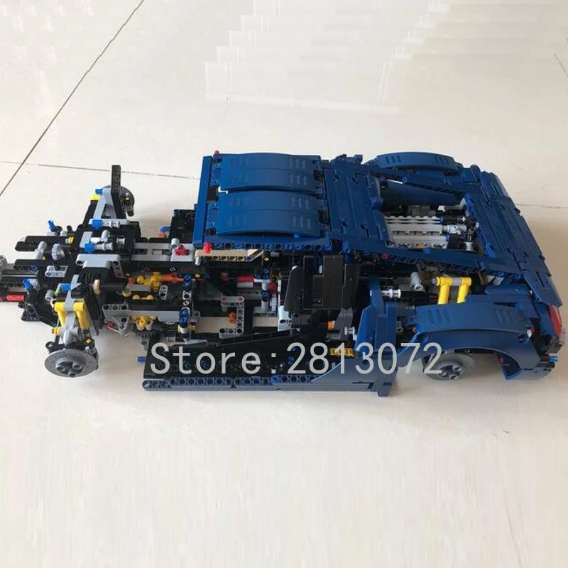 20086 Supercar Bugattis синий \ красный \ черный Technic 42083 3625 шт Chiron модель автомобиля строительные блоки кирпичи игрушки