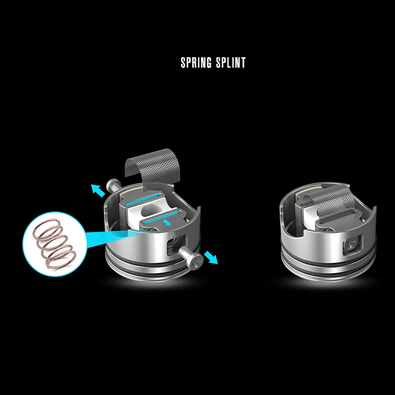Оригинальный испаритель Vandy V2 RDA 2 мл с двойной катушкой 0 15 Ом электронная