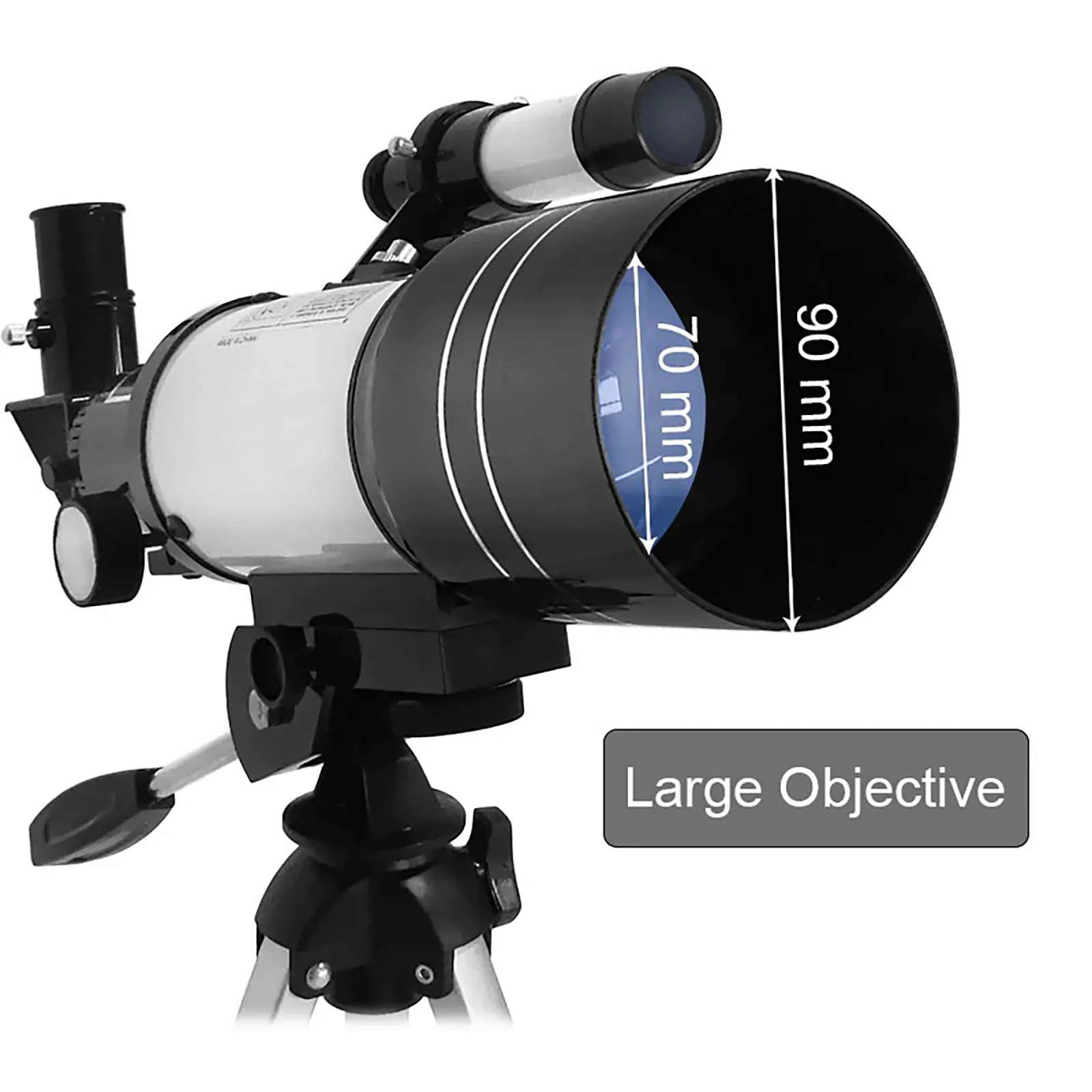 

2021 decoration vintage Wide-Angle Astronomical Telescope 150X Beginner Monocular Lunar Observation Telescope