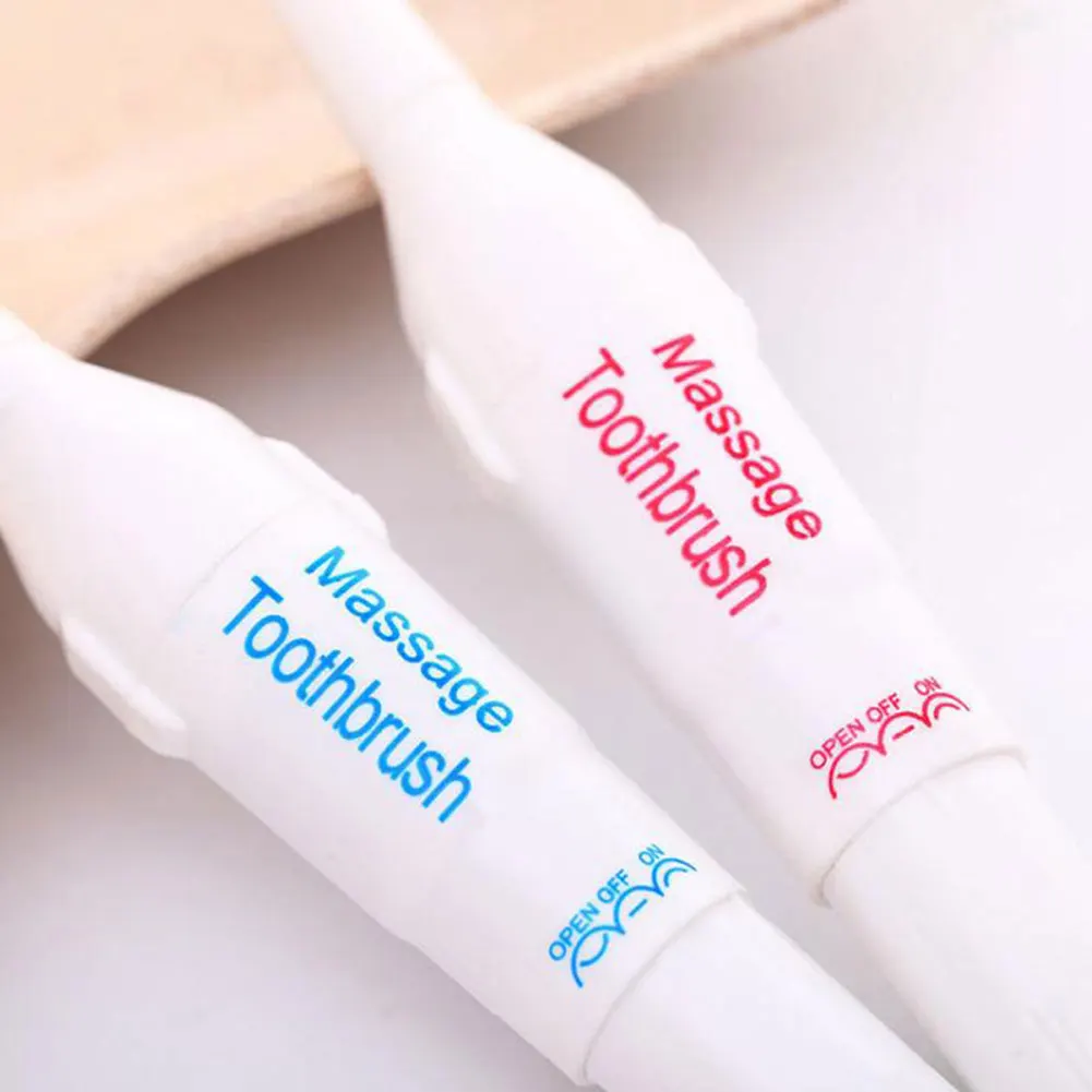 Вращающаяся зубная щетка 3 насадки для гигиены полости рта с электрическим