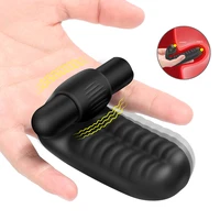 finger sleeve vibrator g spot orgasm massage clit stimulate female masturbator vibrator lesbian sex toys for women adult product