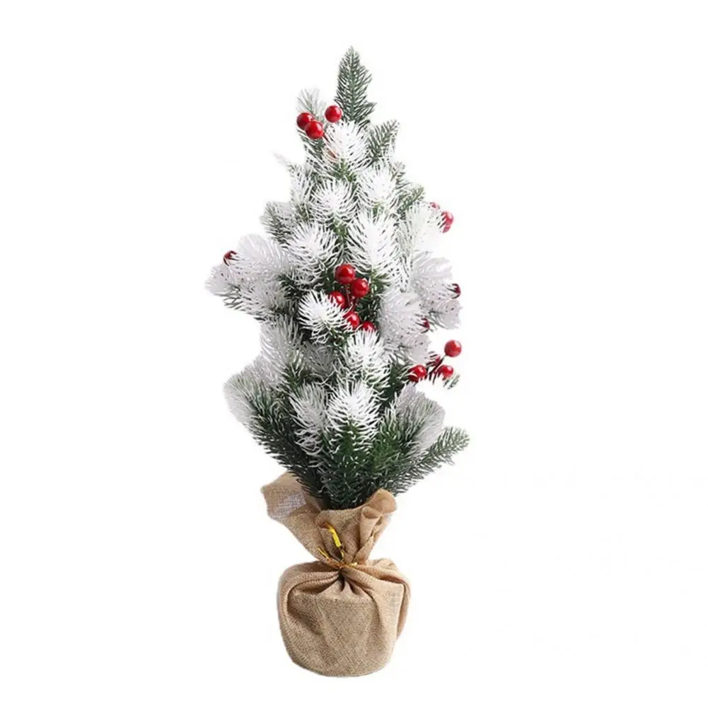 Зеленая модная декоративная миниатюрная Рождественская елка, полезная искусственная Рождественская елка, изысканная для дома