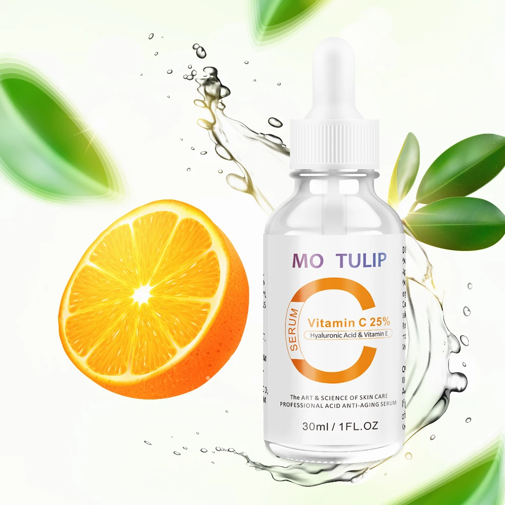 

Mo tulip skin serum 30ML 25% serum liquid hyaluronic acid essence hydration anti aging anti wrinkle natural vitamin c