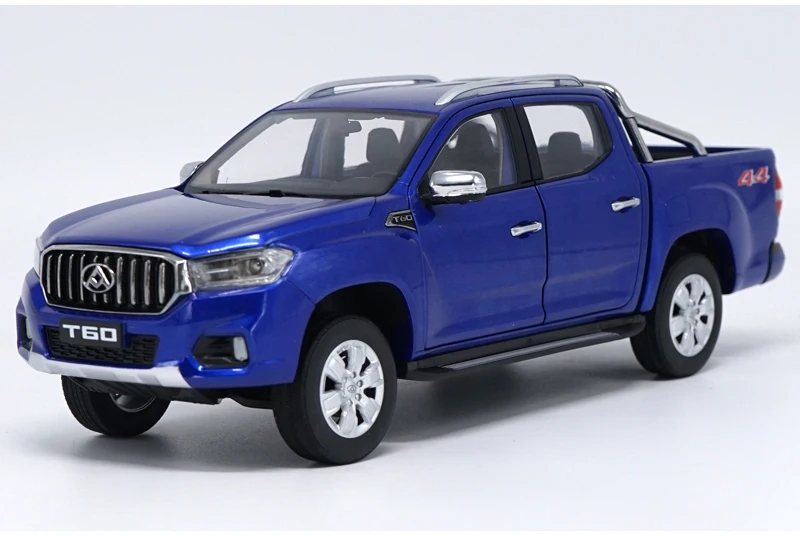 1:18 Модель литья под давлением для MAXUS T60 Blue Pickup игрушечный автомобиль из сплава