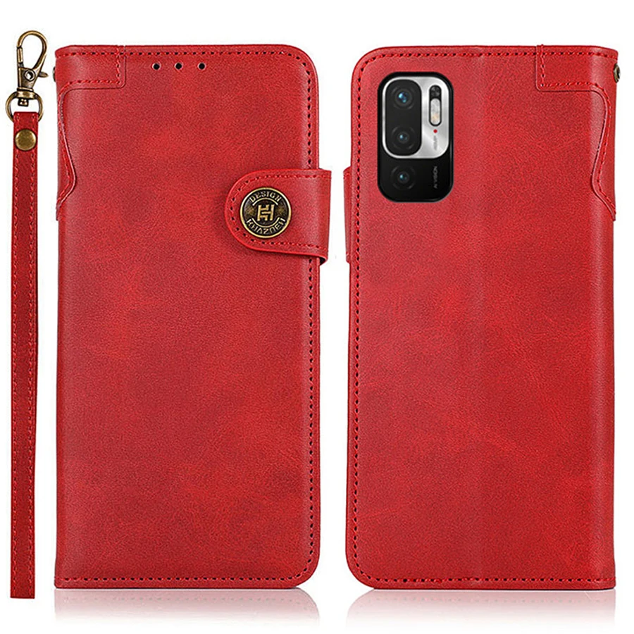 

Redmi Note 10 JE 2021 Magnetic Leather Wallet Case for Xiaomi Redmi Note 10 JE Retro Flip Card Slot Case Redmi Note10 JE Cover