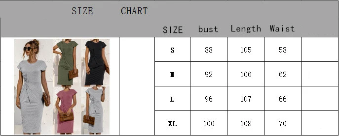 

Summer Women Casual Dress Short-sleeved Slim Twisted All-match Solid Color Dresses 2021 Sexy Black Office Lady Midi Dress