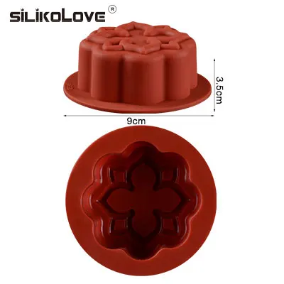 random color 2534 SILIKOLOVE мини-спираль Форма Еда Класс силиконовые формы и противни для выпечки тортов 3d рифленая формы торт форме вывеска с неоновой подсветкой жаропрочные Инструменты для выпечки - Цвет: random color 2534