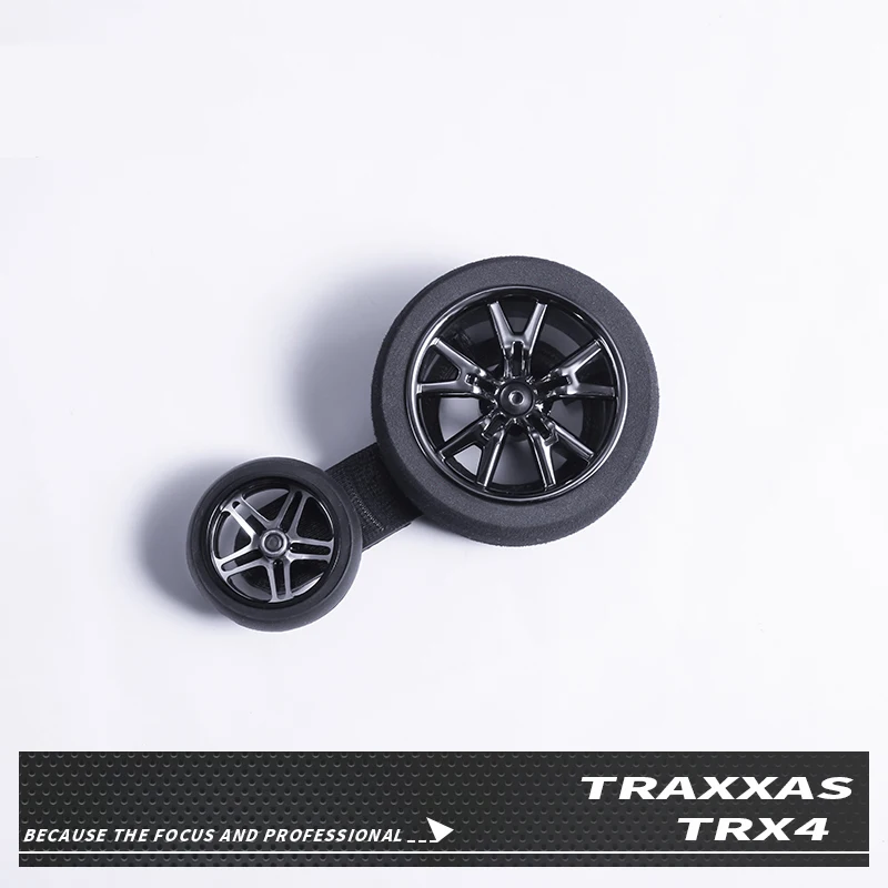 Передатчик TRX-4 TQi (черный) удлиненный рулевой маховик TRX4ZSP43 |