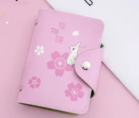 creative cute cartoon multi card bag 20 card holes cartoon unicorn card holder bank card package cute students id card case