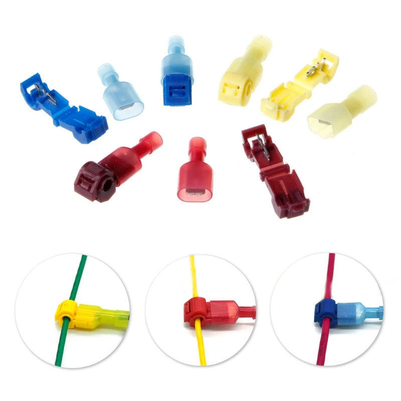 Фиксатор соединения проводной Кабельный соединитель электрическая обжимная