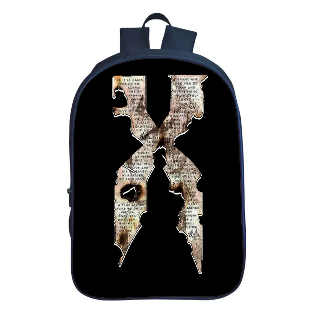 

Dmx Backpack Boy Girl School Bags Earl Simmons Print Bookbag Children Bag Teen Daily School Backpacks High Capacity Mochila