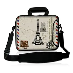 paris sleeve 14 15 6 shoulder bag for macbook air 13 pro 11 12 13 3 15 case portable laptop bag for xiaomi lenovo notebook cover free global shipping