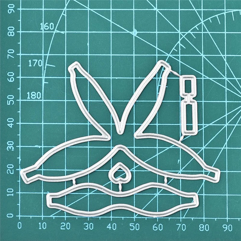 

YaMinSanNiO 3D Bow Frame Metal Cutting Dies Stencils For DIY Scrapbooking Christmas Greeting Cards Decorative Embossing Template