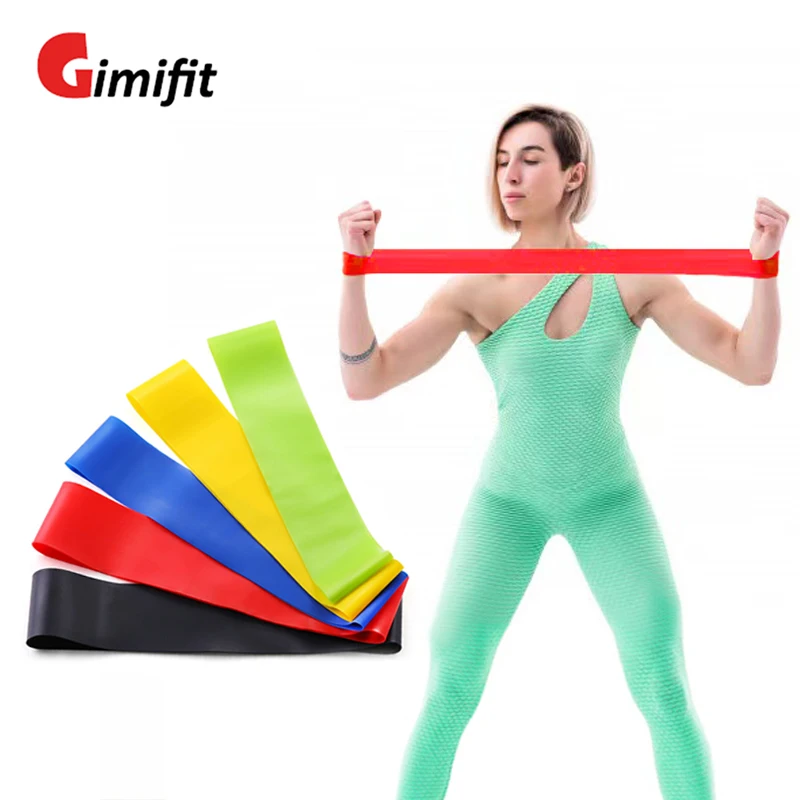 Тренажерный зал Фитнес Эспандеры латекс Йога блины для кроссфита стрейч сильный