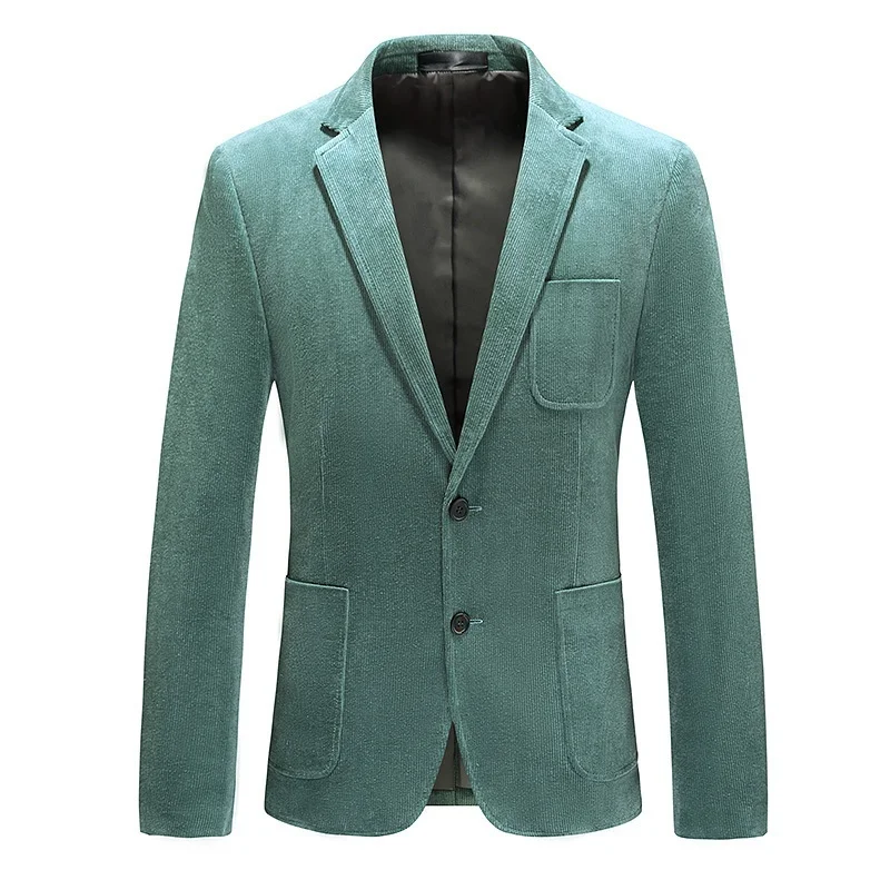 Весенний брендовый Повседневный Новый 2021 модный мужской качественный Блейзер приталенный мужской костюм Terno Masculino деловые блейзеры для муж...
