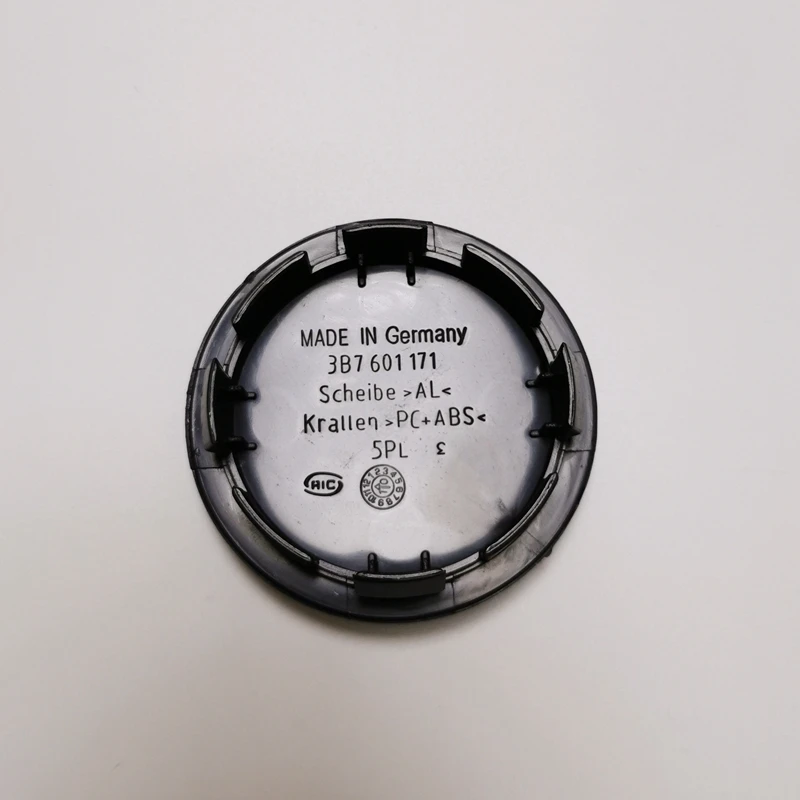 

100pcs 3B7601171 65mm For Passat B6 B7 CC Golf MK5 MK6 Tiguan Car Wheel Center Hub Caps Auto Rims Centre Cover Accessories