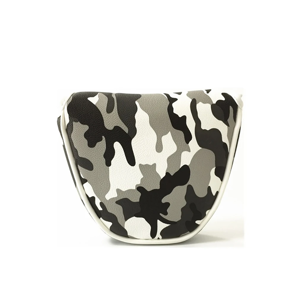 Чехол на голову из искусственной кожи с камуфляжным узором стильные аксессуары