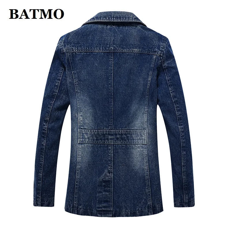 BATMO 2021 Новое поступление осень высокого качества хлопковые джинсовые Тренч