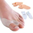 Силиконовые ортопедические разделители для большого пальца стопы, корректирующая накладка сепаратор для пальцев ноги, инструменты для ухода