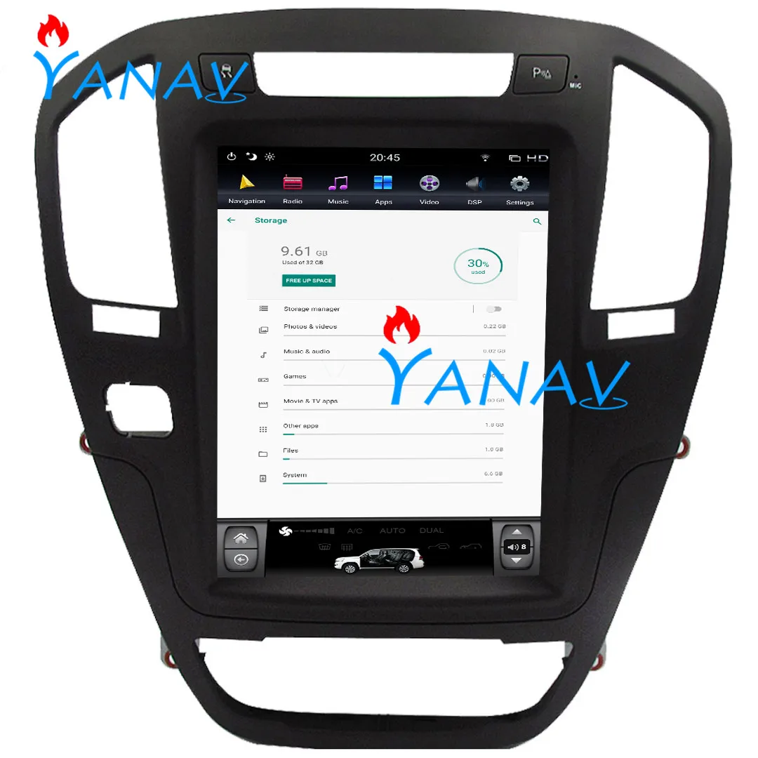 

10.4 inch vertical screen car GPS navigation for-buick regal 2009-2013 car auto radio DVD player multimedia player Radio Stereo