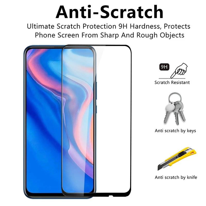 2 в 1 защитное стекло Huawei P Smart Z/ протектор экрана Huawei Y7 закаленное стекло P Smart камера стекло хуавей п смарт Z закаленное стекло п смарт стекло хуавей у7 стекло P Smart glass