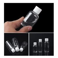1215pcs 50ml empty bottles plastic sample bottle container jar pot vial with flip lid for emollient water shower gel emulsion