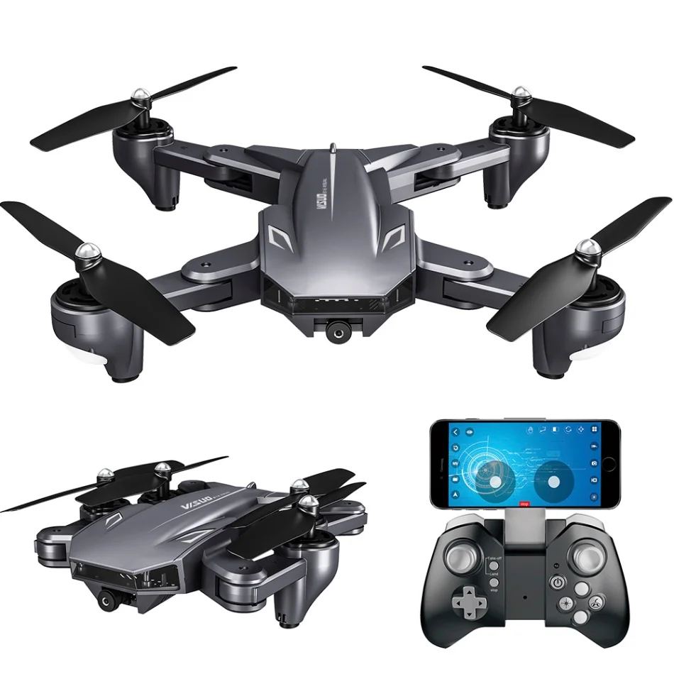 Visuo XS816 2,4G WiFi FPV RC Дрон с камерой 1080P оптический поток 720P двойная камера RC Квадрокоптер складной селфи Дрон Квадрокоптер