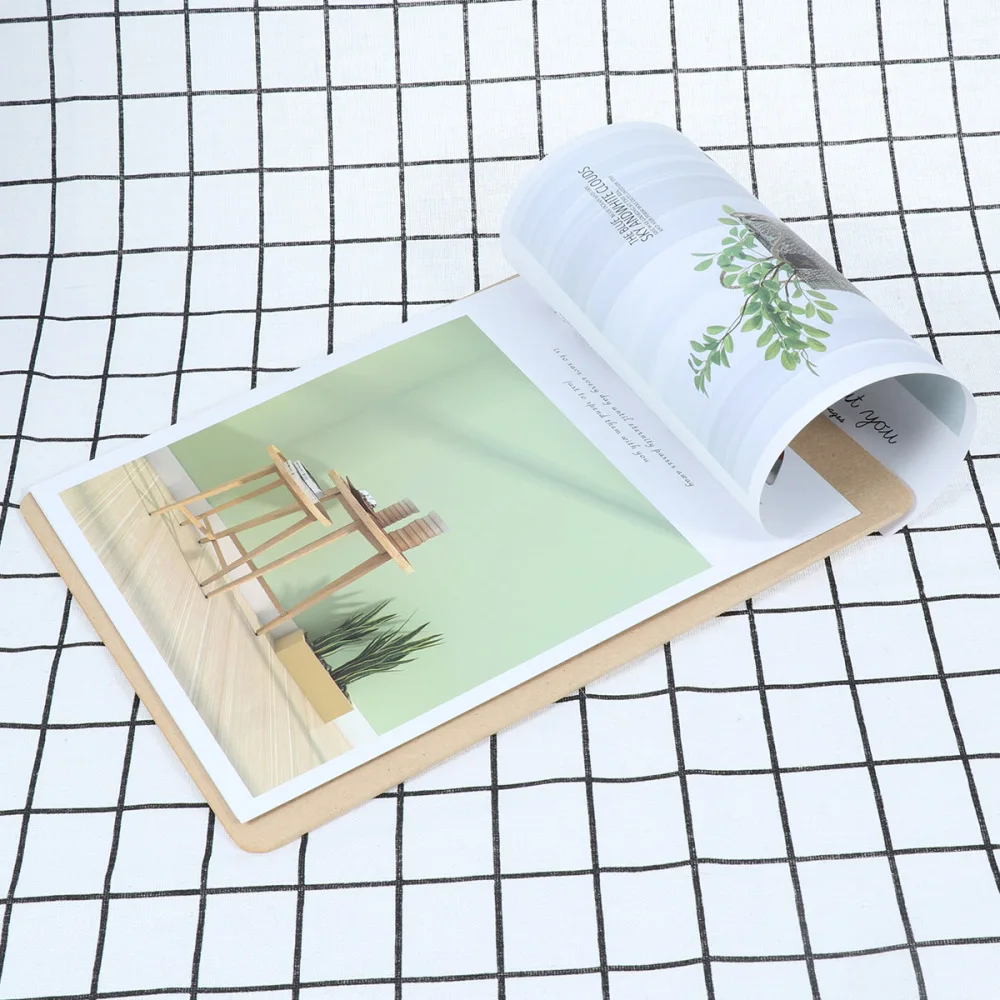 

Standard A4 Size Hardboard Clipboard FolderLow Profile Clip for School and Office x 12.5 Inch