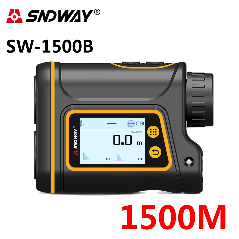 1500 м Многофункциональный телескоп лазерный дальномер цифровой охотничий с