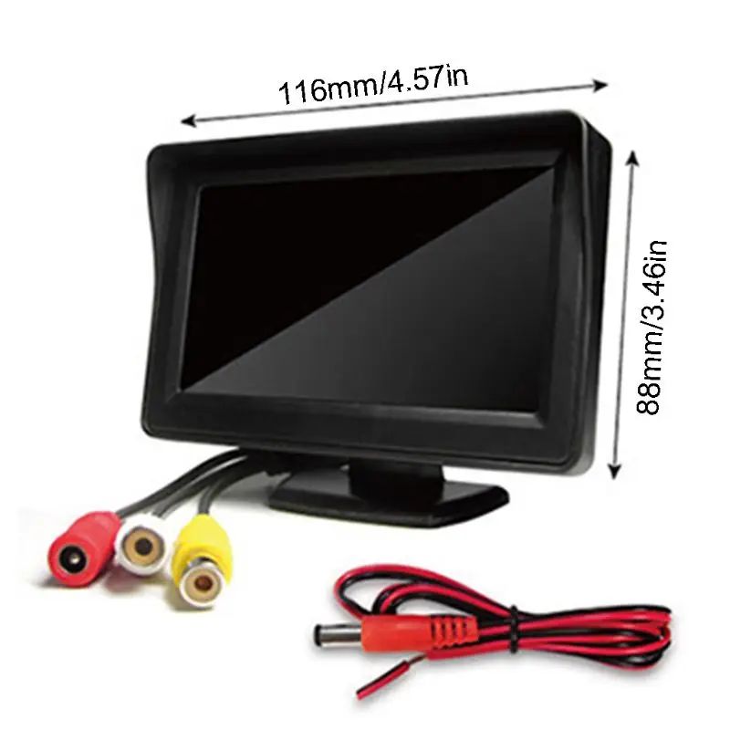 4.3 inch Car Monitor for Rear View Camera Screen Reverse Display B36B | Автомобили и мотоциклы